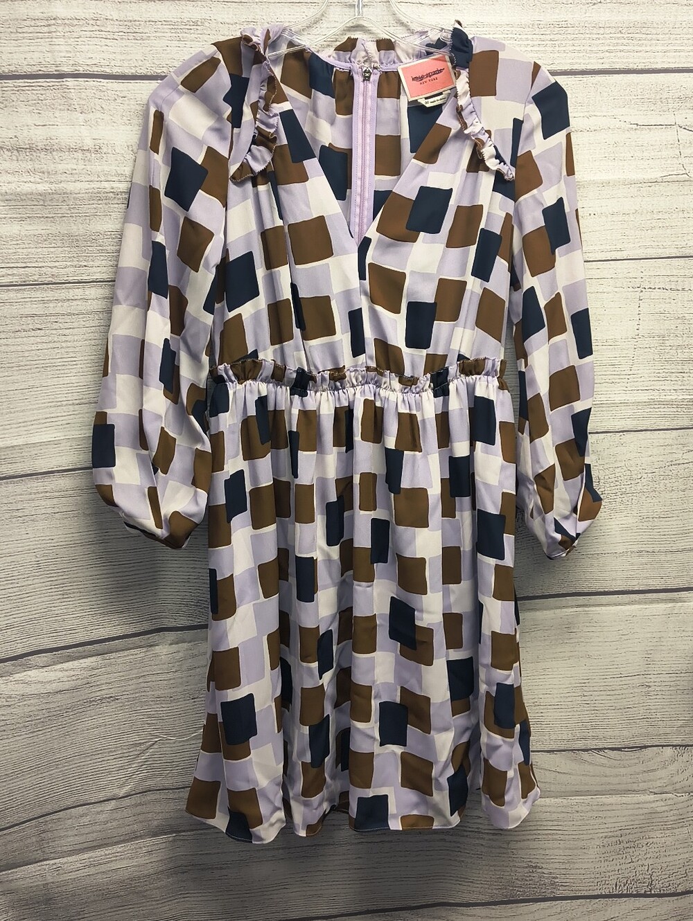 Kate Spade New York Geo Squares Dress Size 00